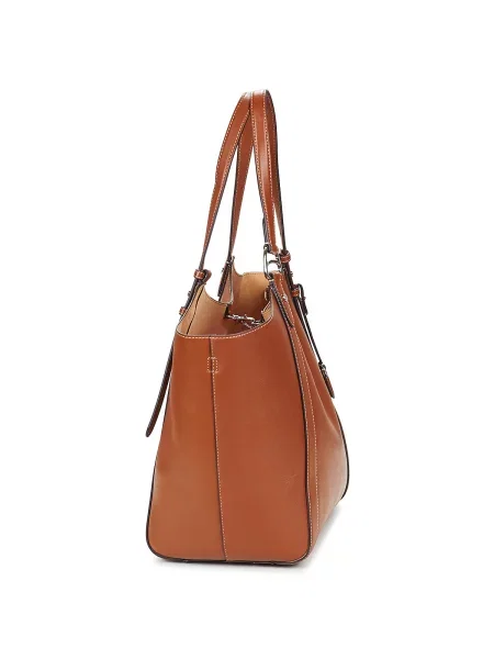 Kabelka Lauren Ralph Lauren hnědá