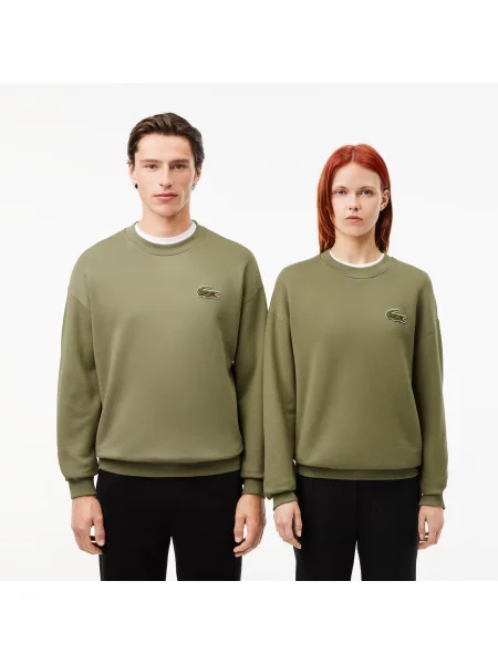 Lacoste толстовка унісекс Loose Fit зелена
