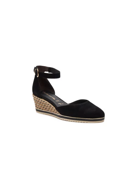 Espadrilky Tamaris čierna