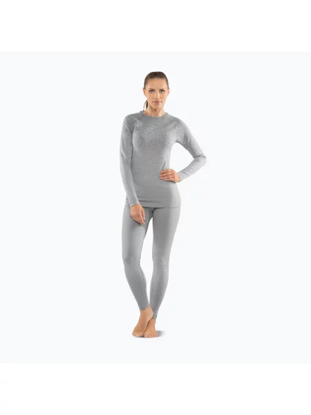 Set de lenjerie termoactivă pentru femei Viking Altis Base Layer grey gri