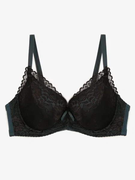 Sutien Lanomira închis verde