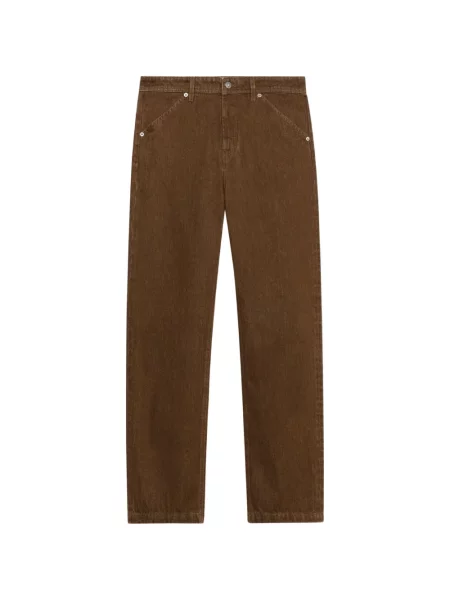 Blugi Brooks Brothers cu 5 buzunare maro