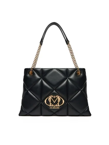 Crossbody kabelka Love Moschino čierna