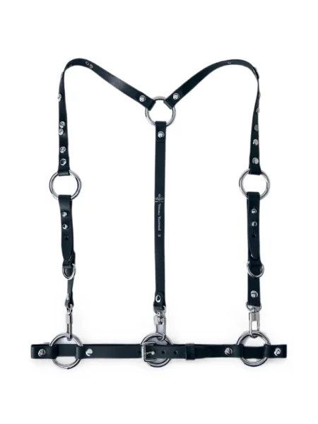 Inel Vivienne Westwood din piele negru