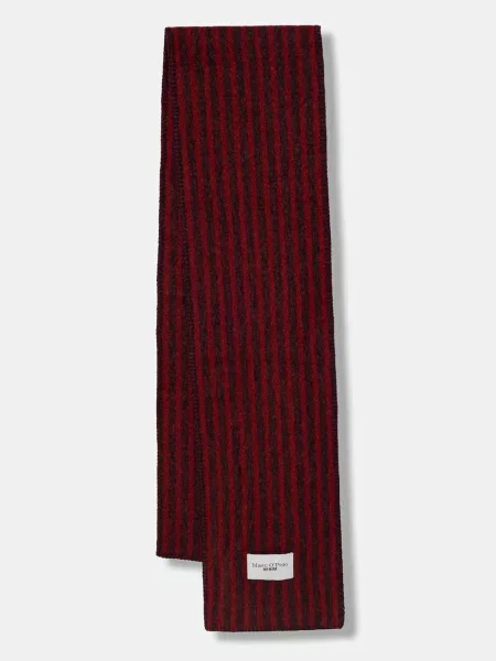 Fular Marc O'polo de lână bordo