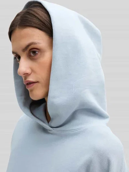 Bluza z kapturem o kroju relaxed fit z czystej bawełny Marc O'polo