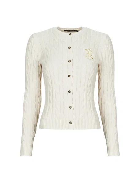 LAUREN RALPH LAUREN Kardigán RALHAN-LONG | Regular Fit bézs