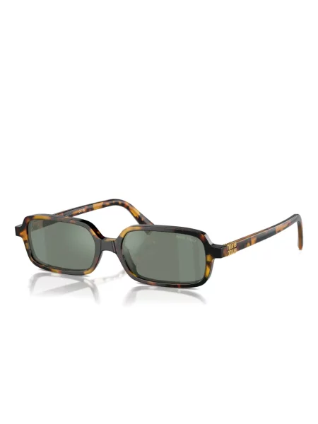 Saulės akiniai Miu Miu Eyewear ruda