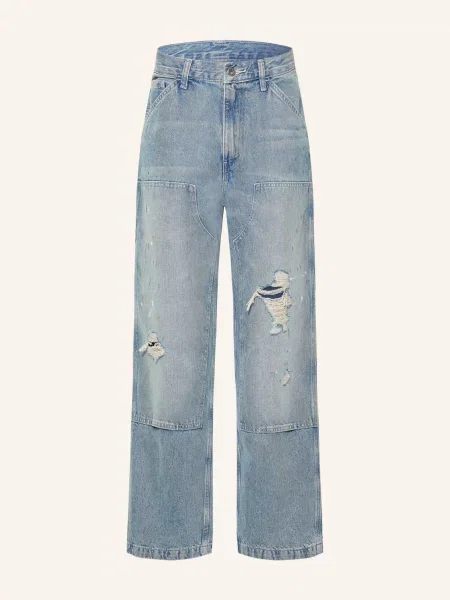Levi's® Jeansy W Stylu Destroyed Luźny Krój blau niebieskie