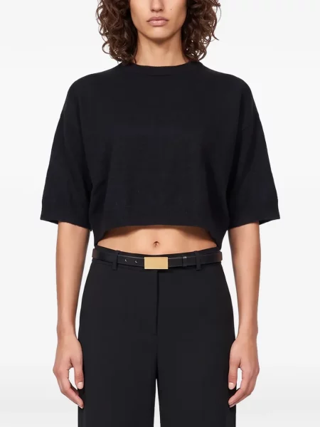 Scurt pulover Gotha negru