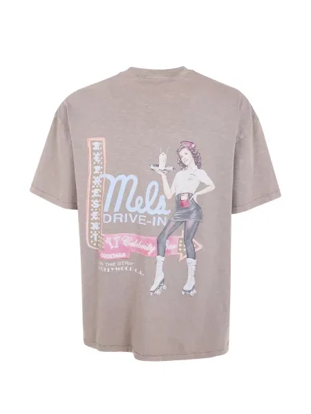 Tricou Represent cu imagine maro