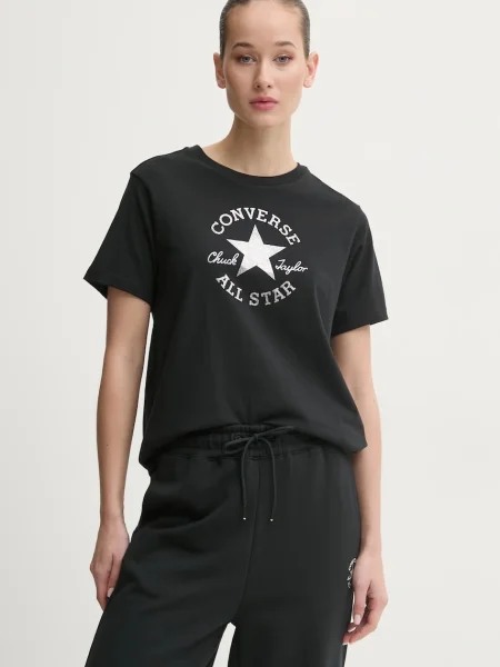 Тениска Converse черно