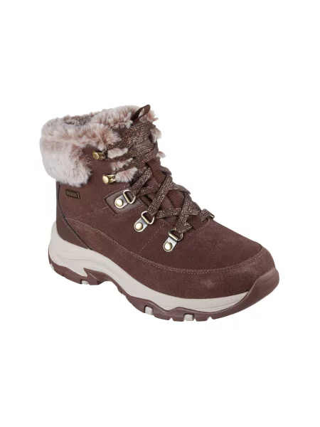 Pantofi Skechers maro