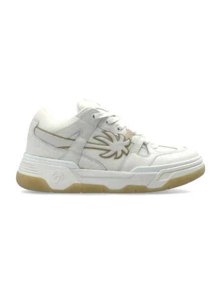Sneakersy Palm Angels skórzane białe
