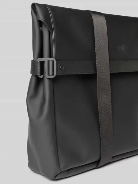 Torba crossbody Rains z logo czarna