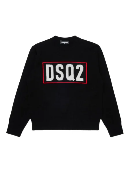 Sweter dziecięcy Dsquared2 czarny