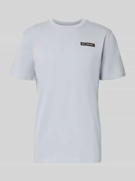 T-shirt o kroju regular fit z aplikacją z logo Under Armour czarna