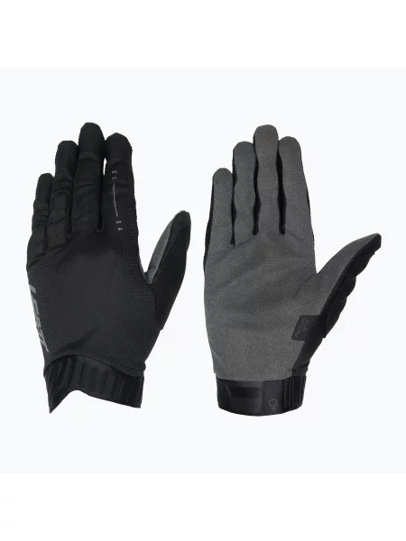 Rękawiczki rowerowe Leatt MTB GripR stealth czarne