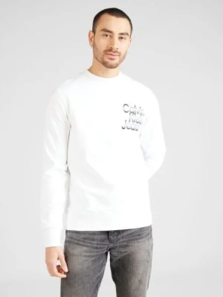 Palton Calvin Klein Jeans alb