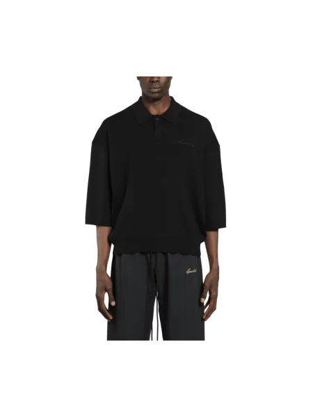 Koszulka polo Fear Of God wełniana czarna