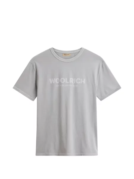 Tricou Woolrich cu imagine gri