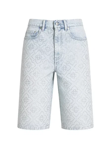 Stras pantaloni scurți Casablanca albastru
