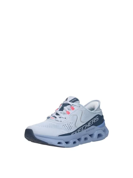 Sneakersy Skechers niebieskie