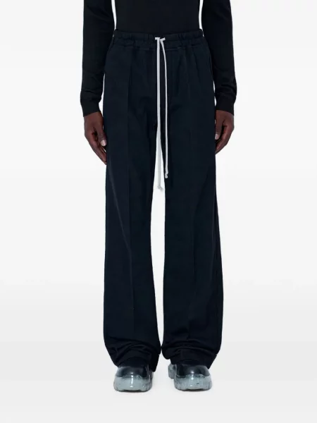 Pantaloni Rick Owens cu cordon negru