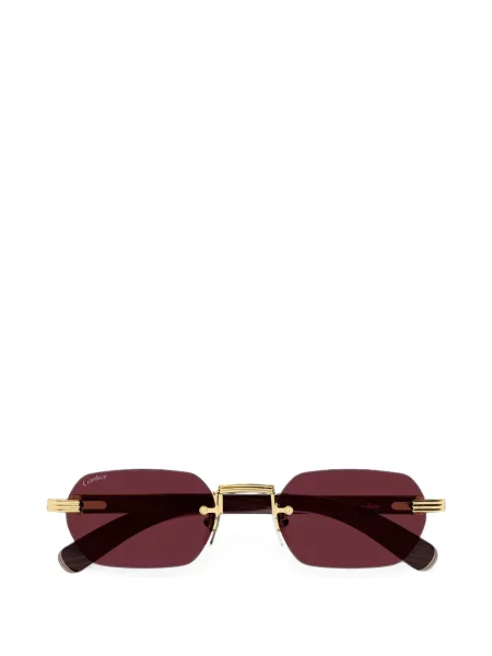 Ochelari de soare Cartier Eyewear cu imprimeu geometric