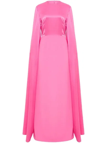 Rochie maxi Solace London de costum roz