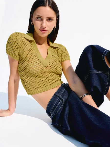 Bershka Pulover gorčica