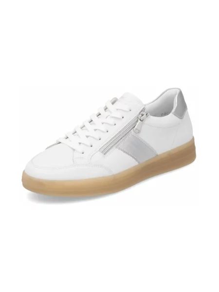 Sneakersy Remonte skórzane białe