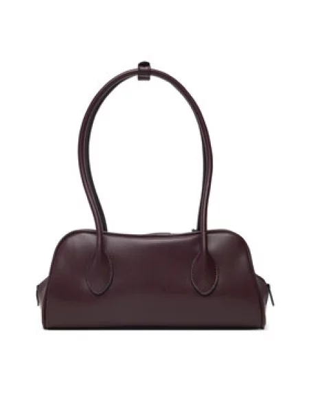 Calvin Klein Táska Emblem Trio Shoulder Bag Bordó barna