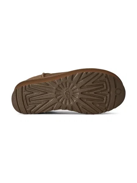 Замшевые классические сапоги Ugg на платформе