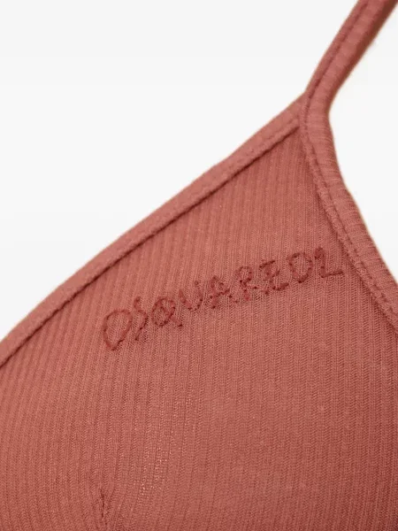 Sutien Dsquared2 cu broderie roz