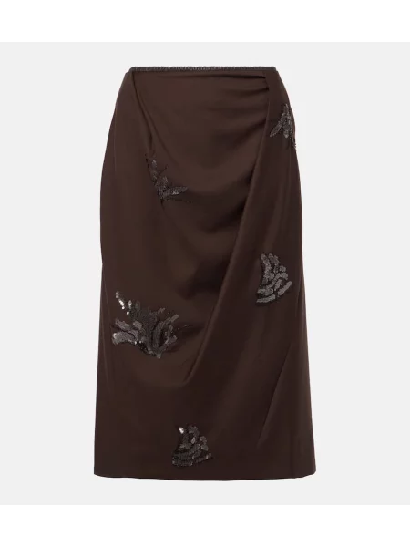 Midi krilo Jacques Wei rjava