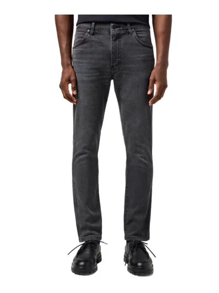 WRANGLER Džíny LARSTON džínovina černá