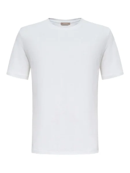 Tricou 12 Storeez cu decolteu rotund alb