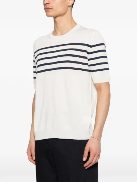 Tricou Gran Sasso cu dungi alb