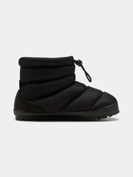 Жіночі Чоботи дутики PUMA Tuff Terra Hi комбінований верх чорний