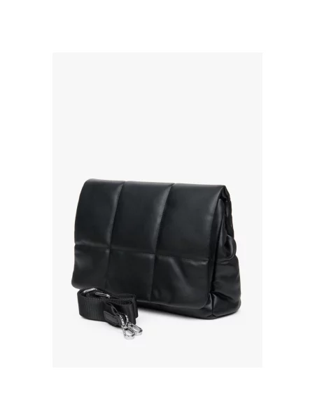 Сумка клатч шкіряна Estro чорна