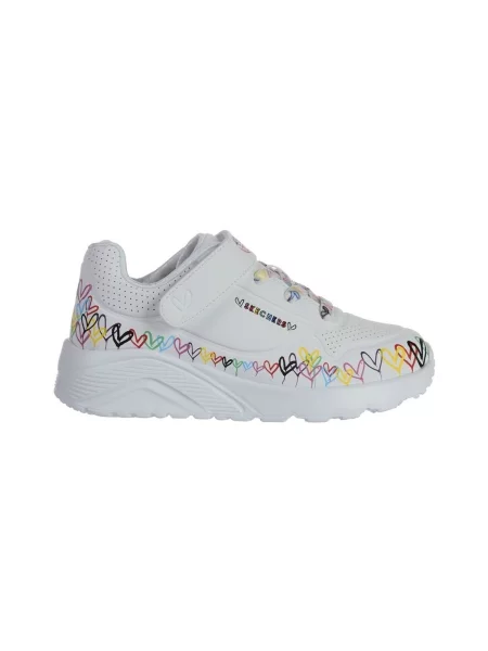 Gyerek félcipő Skechers fehér