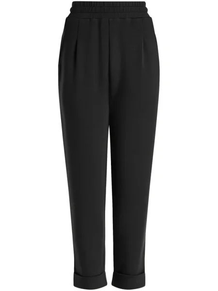 Pantaloni Varley plisate negru