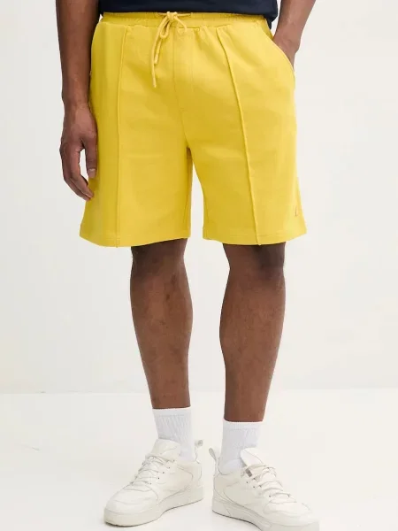 United Colors Of Benetton Pantaloni scurți sport galben