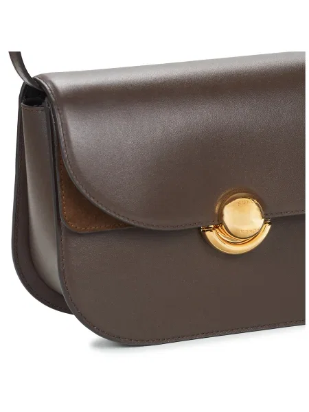 Crossbody kabelka Furla hnedá