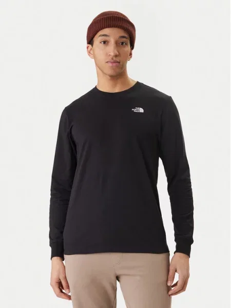 The North Face Marškinėliai ilgomis rankovėmis Evolution Simple Dome juoda