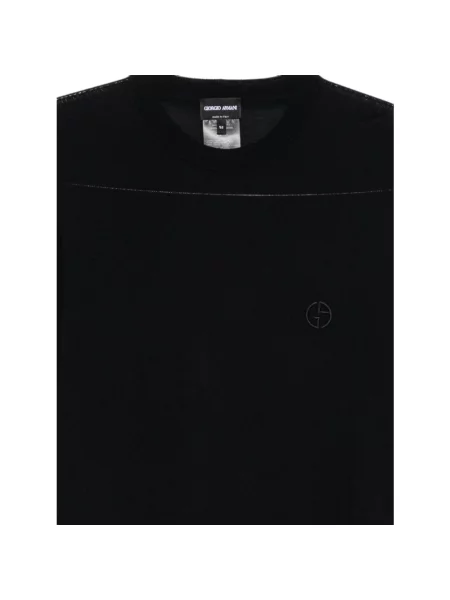 Sweter Giorgio Armani wełniany niebieski