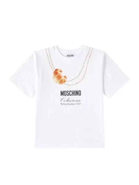 Μπλούζα Moschino λευκό