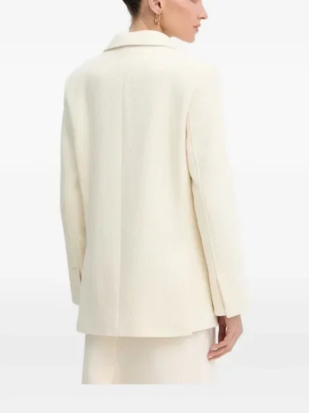 Sacou Boss de lână cu model herringbone