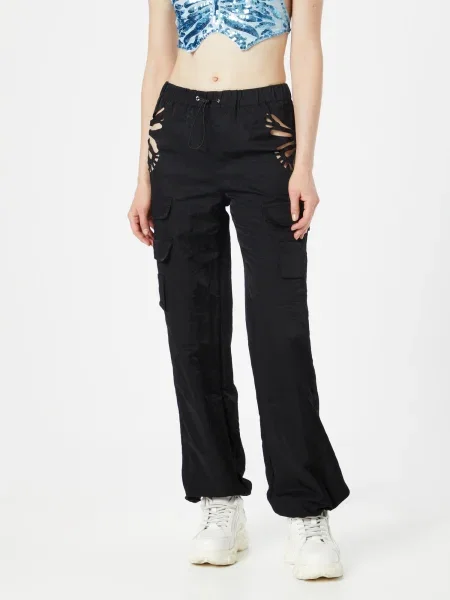 Nasty Gal Pantaloni cu negru